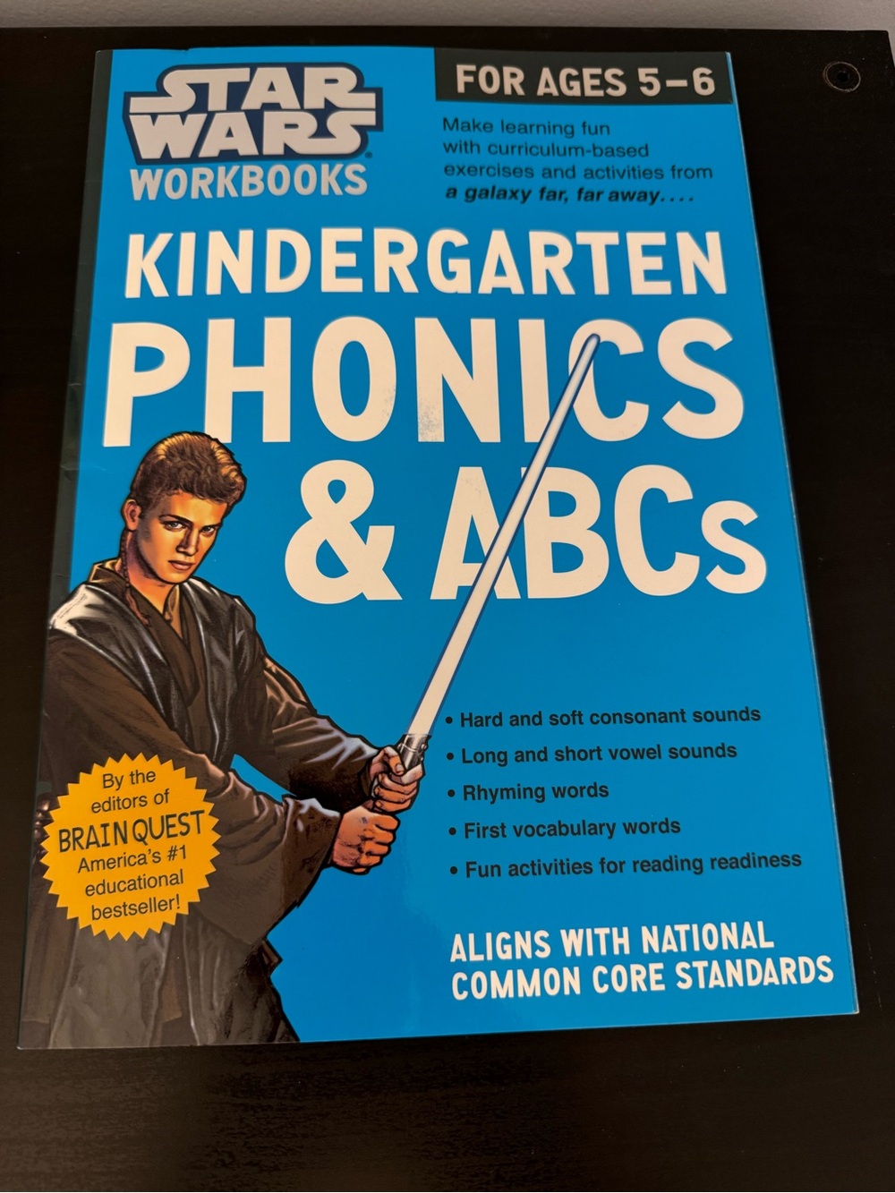 Star Wars Kindergarten workbooks pencils NWOT phonics writing abc learning kids - Picture 3 of 15